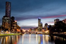 Melbourne on Sunset