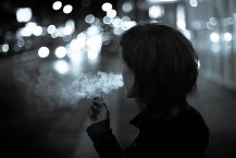 Girl Smoking
