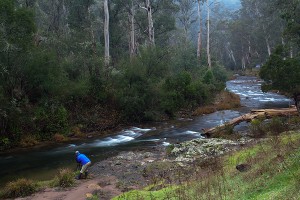 Photographing streams in the Howqua Valley
