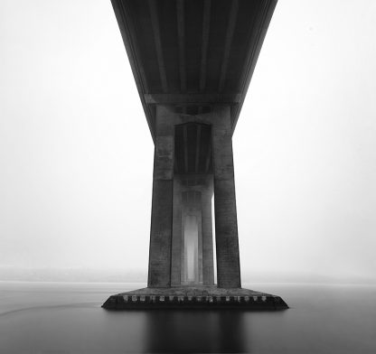 Fog under the Tasman Bridge