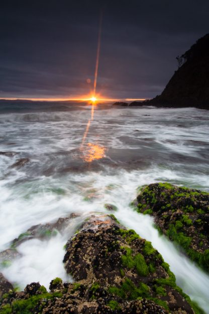 Last Light at Park Beach, Tasmania