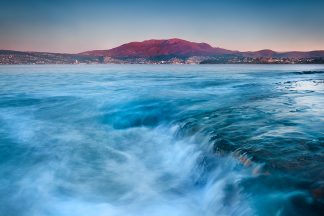 Morning Light Hitting Mt. Wellington