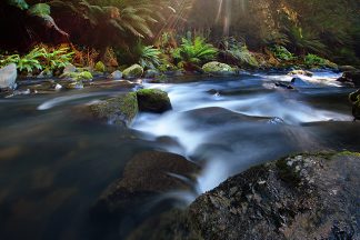 First Light at Hopetoun Falls