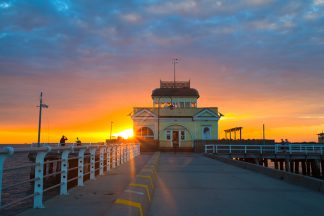 Fading Light at St Kilda Pier