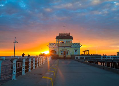 Fading Light at St Kilda Pier