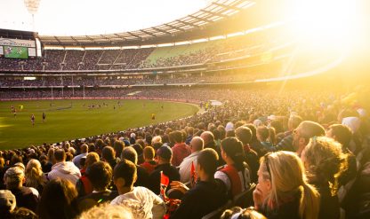 Afternoon at the MCG