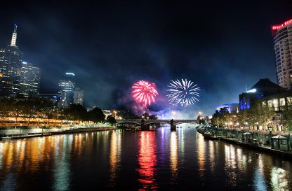 Moomba 2014 Fireworks