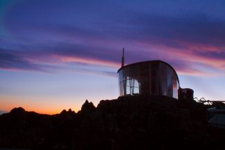 Mt Wellington Observation on Sunset