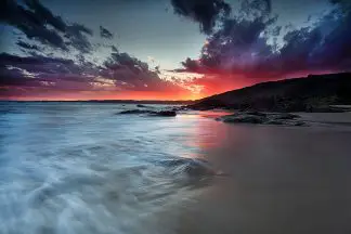 Apollo Bay on Sunset