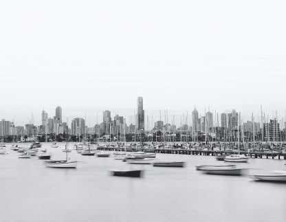 Melbourne Skyline from St Kilda