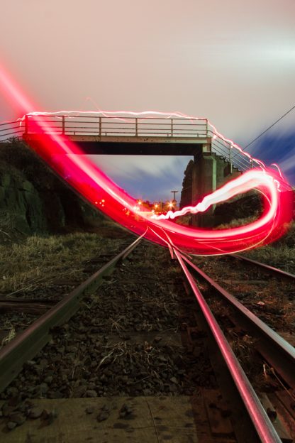 Railway Light Trails