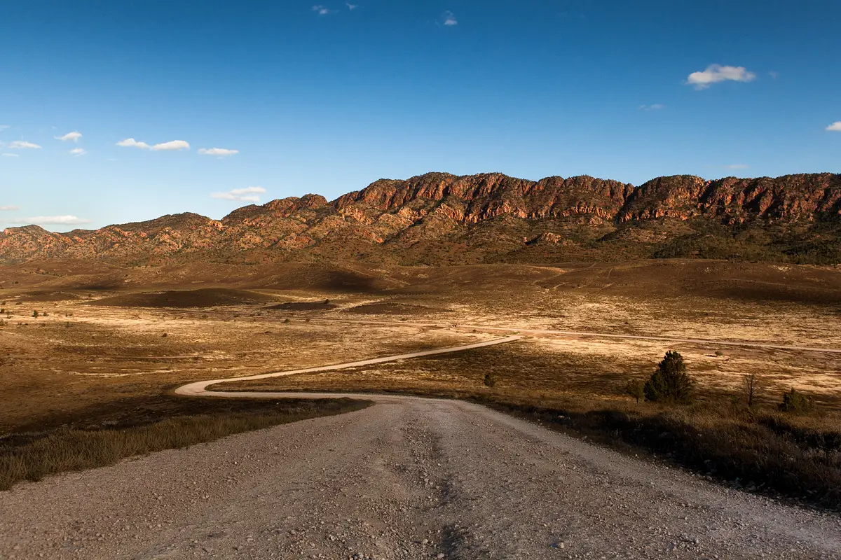Razorback Lookout in the Flinders Ranges