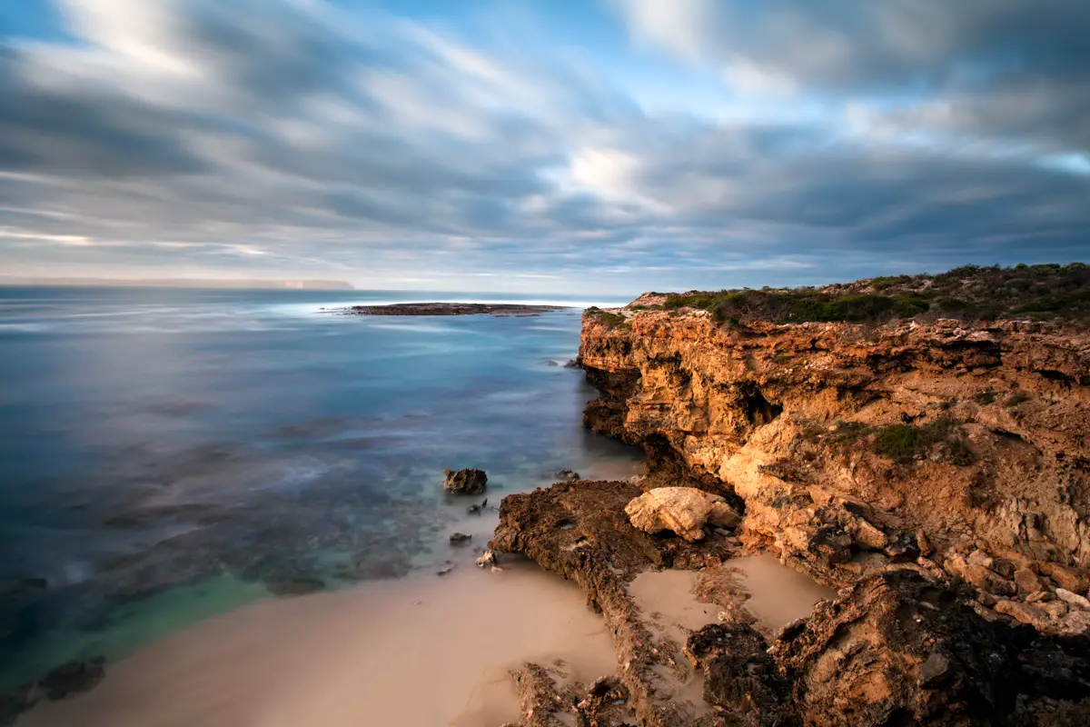 First light at Speed Point, Yanerbie, SA