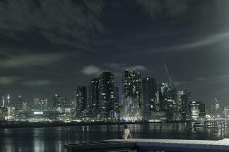 Taking in the Pretty Lights