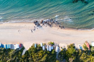 Mt Martha beach huts