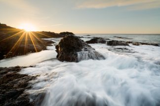 First light at Flinders Blowhole