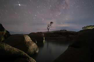 Milkyway over Binalong Bay Tree