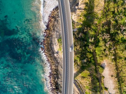 Sea Cliff Bridge Aerial