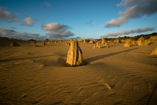 Sunset at the Pinnacles WA