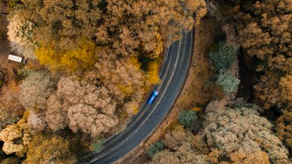 Country Road Aerial