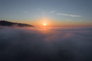 Fog Over Mornington Peninsula