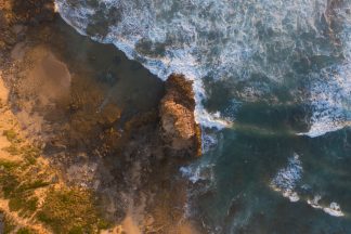 Mornington Peninsula Rocks From Above