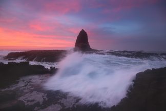 Wet and Windy at Cape Schanck, Victoria